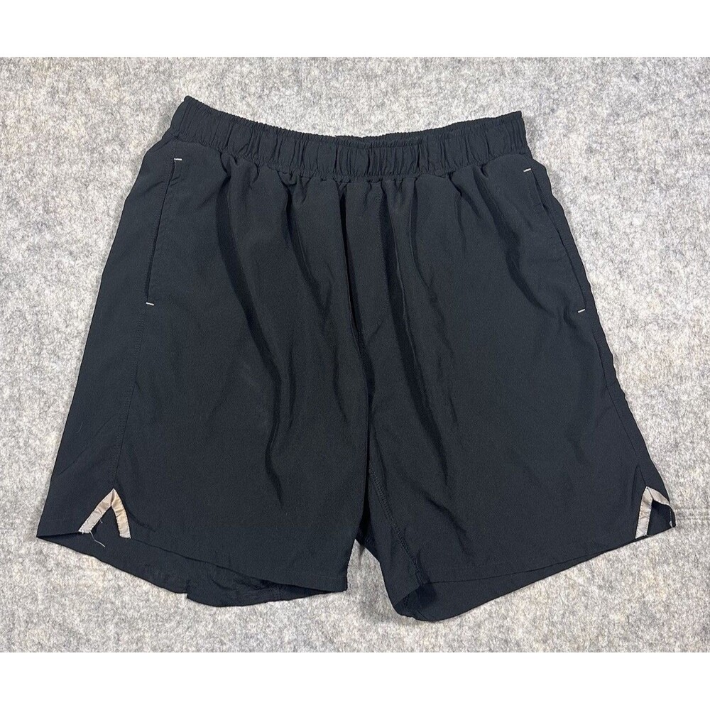 Bearbottom Clothing Atlas Shorts Men’s Large Black 7” Inseam Gym Running READ